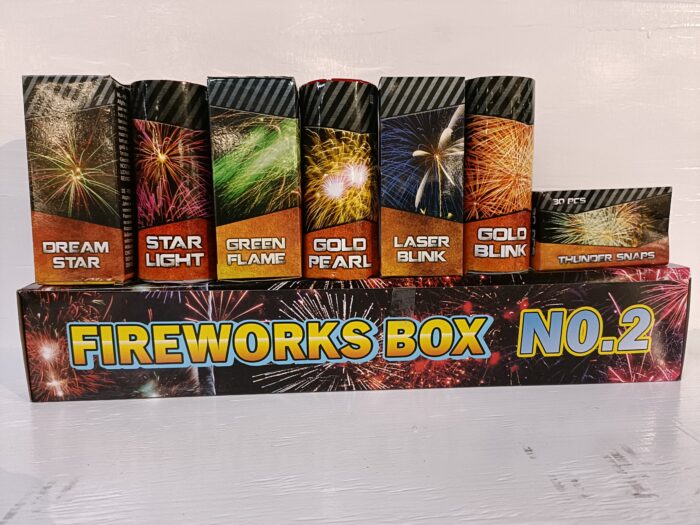 Fireworks box 2, 7 delig