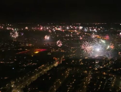 Drone beelden oud & nieuw Deventer